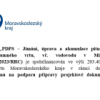 Jímání, úprava a akumulace pitné vody z průzkumného vrtu, vč. vodovodu v Milíkově